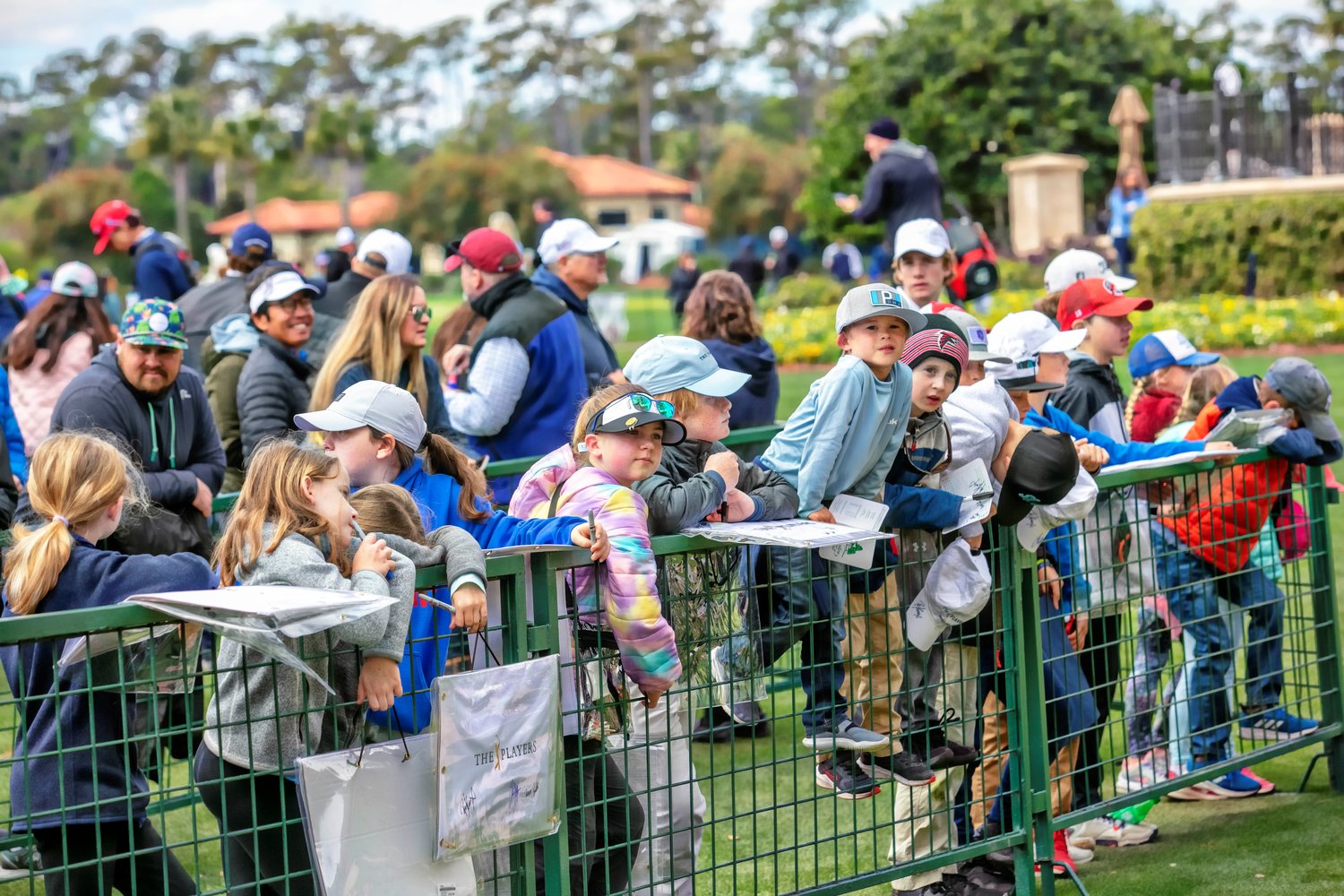 Young fans gather at TPC Sawgrass on Sunday, March 13, during THE PLAYERS Championship.